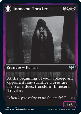 Innocent Traveler // Malicious Invader [Innistrad: Double Feature] | Impulse Games and Hobbies