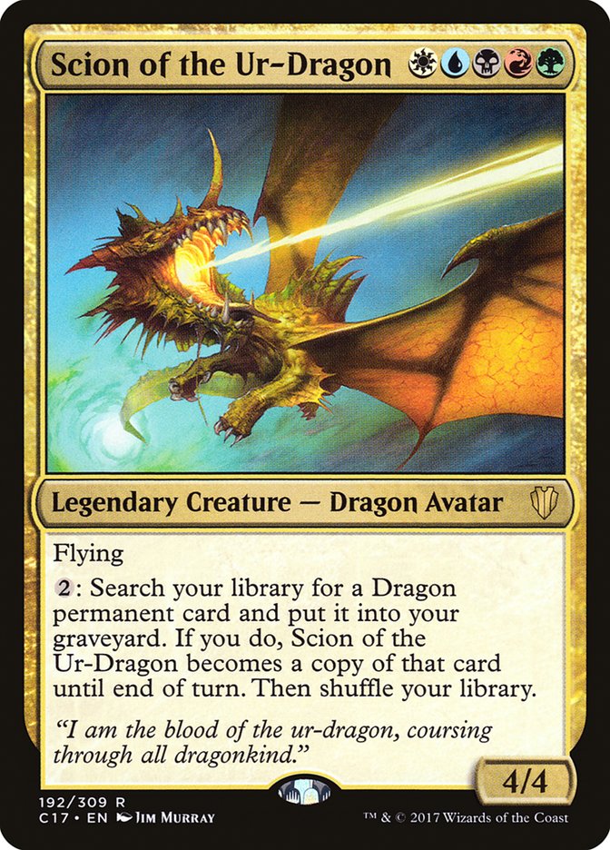 Scion of the Ur-Dragon [Commander 2017] | Impulse Games and Hobbies