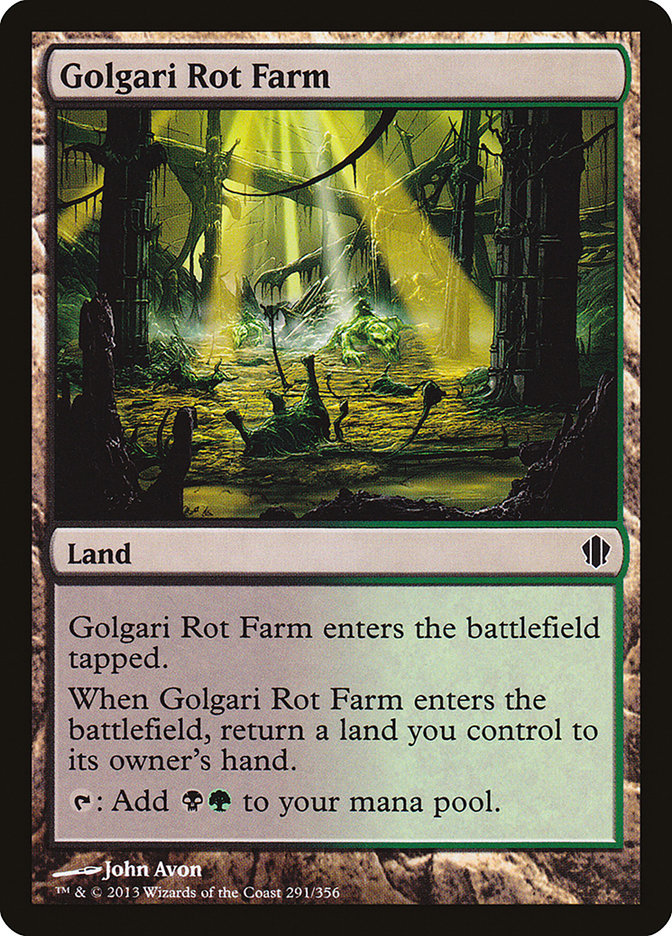 Golgari Rot Farm [Commander 2013] | Impulse Games and Hobbies