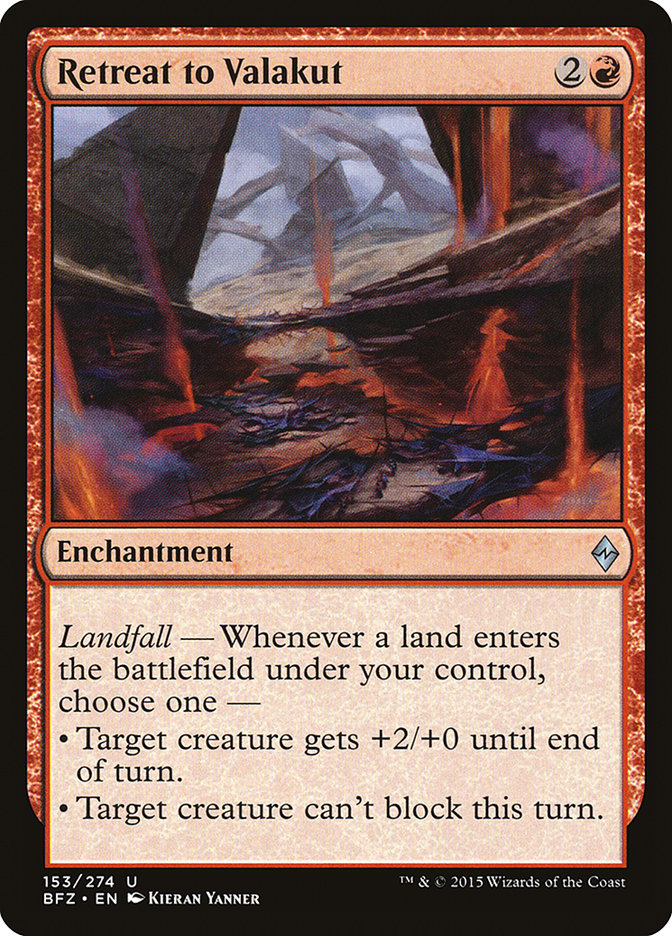 Retreat to Valakut [Battle for Zendikar] | Impulse Games and Hobbies