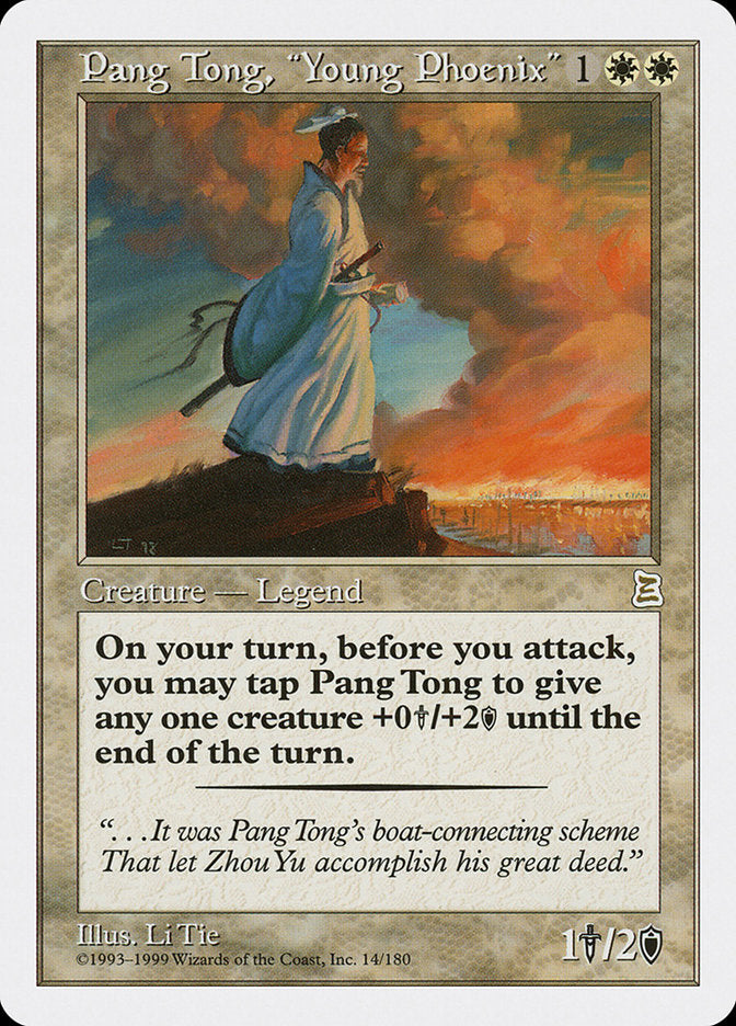 Pang Tong, "Young Phoenix" [Portal Three Kingdoms] | Impulse Games and Hobbies