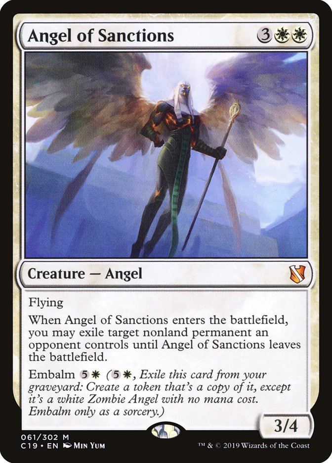 Angel of Sanctions [Commander 2019] | Impulse Games and Hobbies