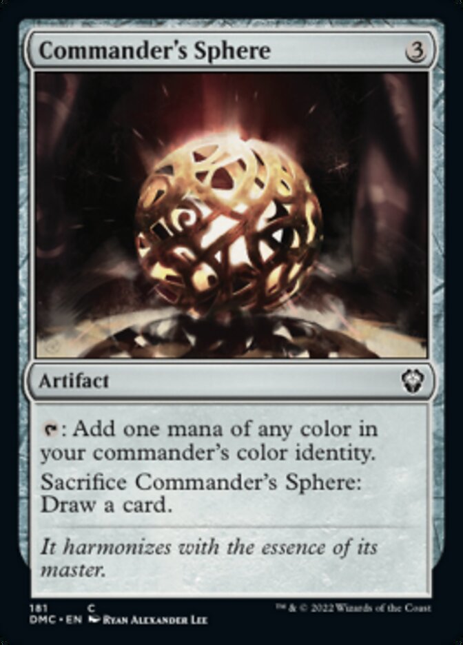 Commander's Sphere [Dominaria United Commander] | Impulse Games and Hobbies