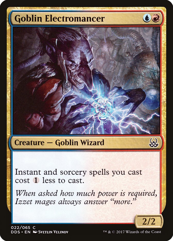 Goblin Electromancer [Duel Decks: Mind vs. Might] | Impulse Games and Hobbies
