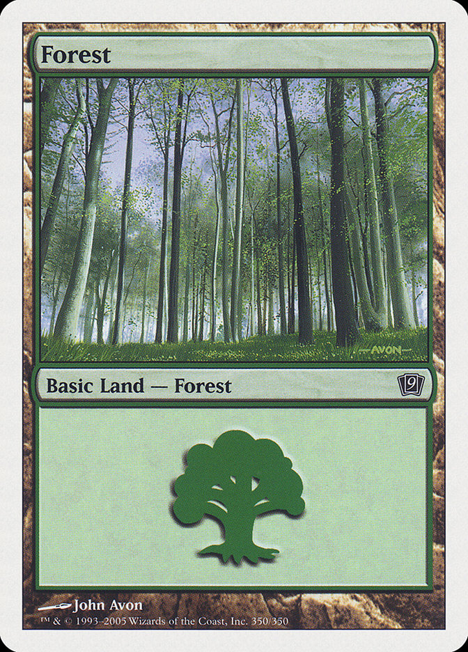 Forest (350) [Ninth Edition] | Impulse Games and Hobbies