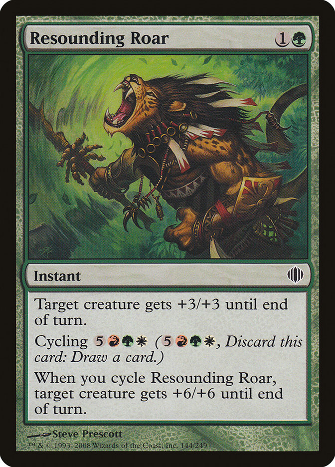 Resounding Roar [Shards of Alara] | Impulse Games and Hobbies
