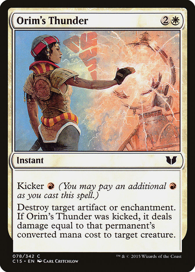 Orim's Thunder [Commander 2015] | Impulse Games and Hobbies