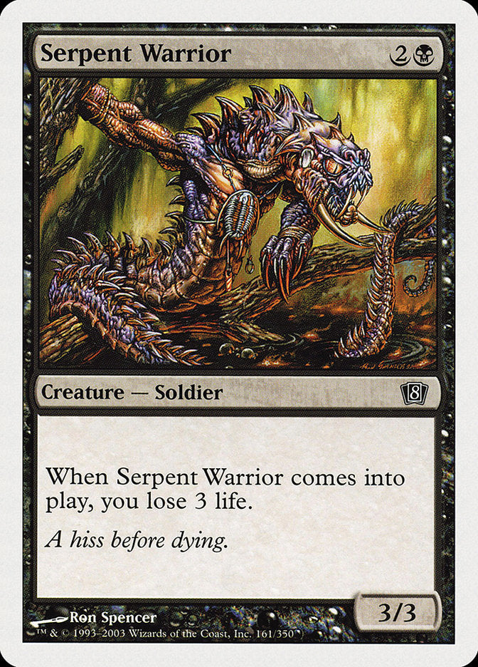 Serpent Warrior [Eighth Edition] | Impulse Games and Hobbies