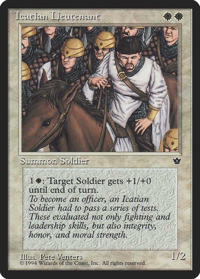 Icatian Lieutenant [Fallen Empires] | Impulse Games and Hobbies