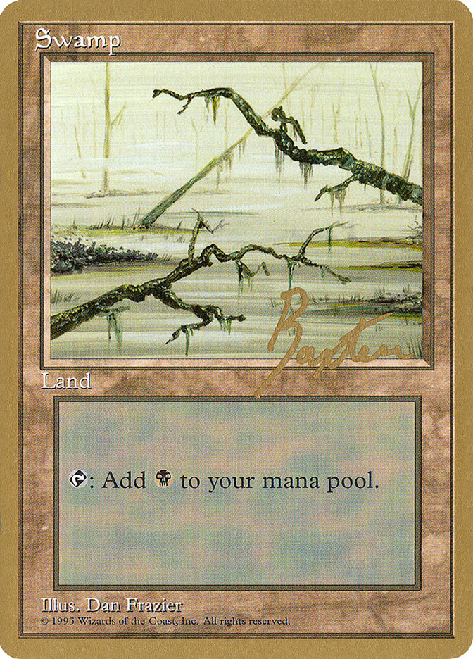 Swamp (gb371) (George Baxter) [Pro Tour Collector Set] | Impulse Games and Hobbies