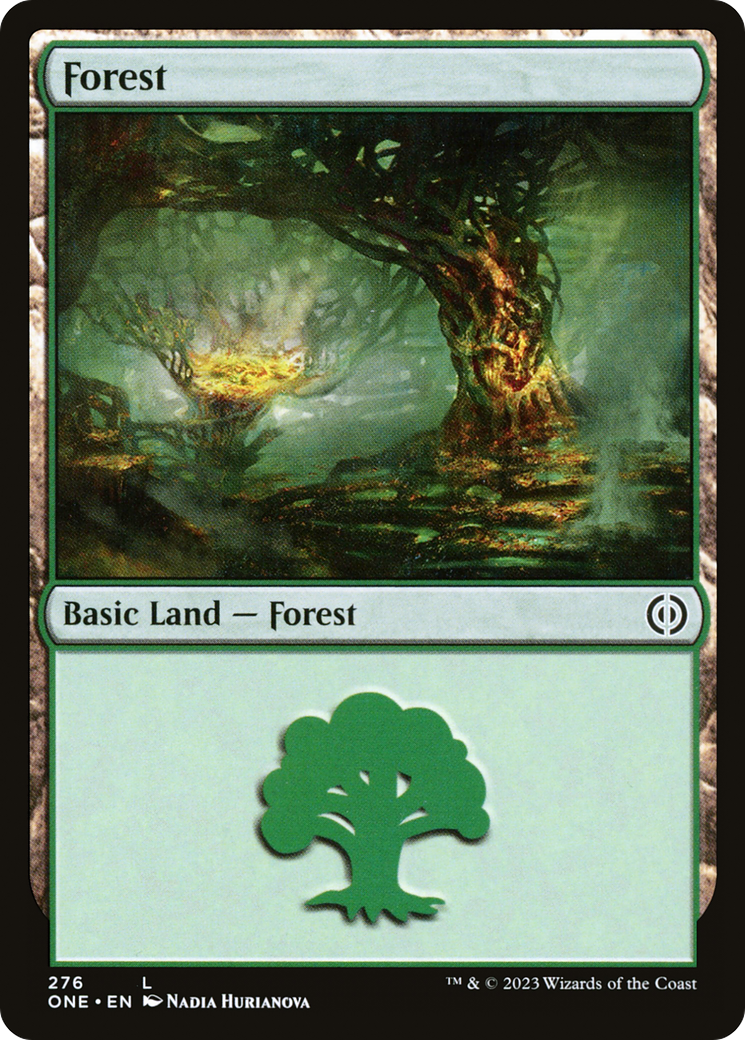 Forest (276) [Phyrexia: All Will Be One] | Impulse Games and Hobbies