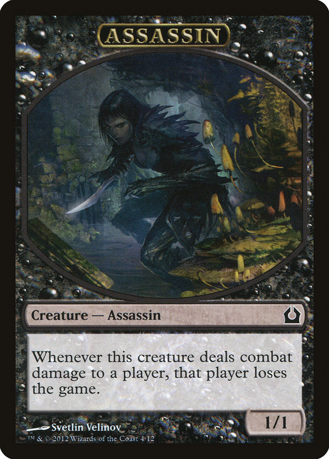 Assassin Token [Return to Ravnica Tokens] | Impulse Games and Hobbies