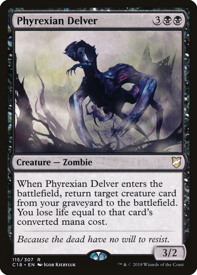 Phyrexian Delver [Commander 2018] | Impulse Games and Hobbies