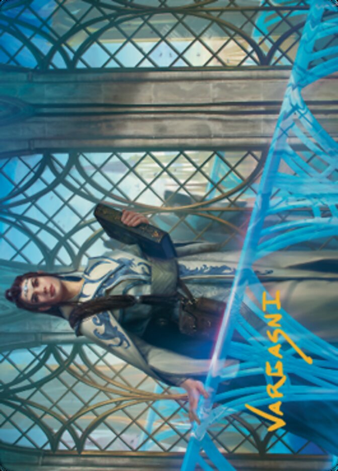 Hurkyl, Master Wizard Art Card (Gold-Stamped Signature) [The Brothers' War Art Series] | Impulse Games and Hobbies