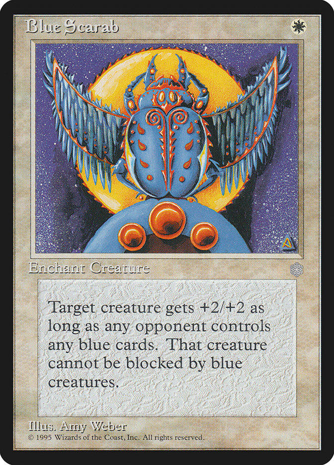 Blue Scarab [Ice Age] | Impulse Games and Hobbies