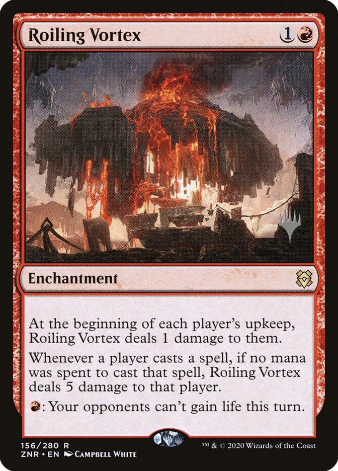 Roiling Vortex (Promo Pack) [Zendikar Rising Promos] | Impulse Games and Hobbies