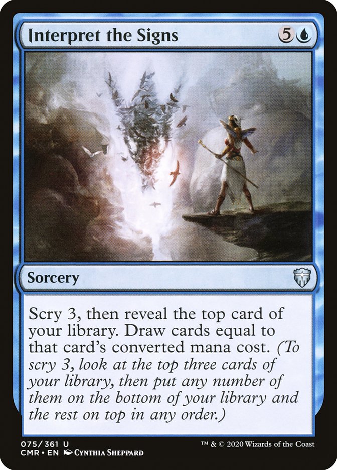 Interpret the Signs [Commander Legends] | Impulse Games and Hobbies