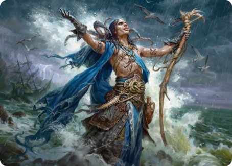 Lier, Disciple of the Drowned Art Card [Innistrad: Midnight Hunt Art Series] | Impulse Games and Hobbies