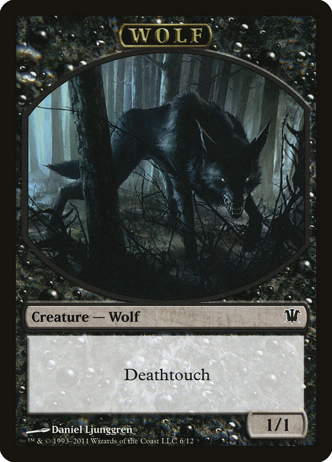 Wolf (6/12) [Innistrad Tokens] | Impulse Games and Hobbies