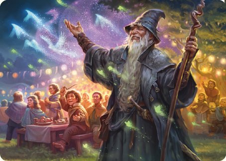 Gandalf, Friend of the Shire Art Card [The Lord of the Rings: Tales of Middle-earth Art Series] | Impulse Games and Hobbies