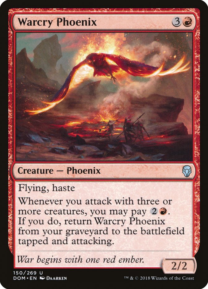 Warcry Phoenix [Dominaria] | Impulse Games and Hobbies