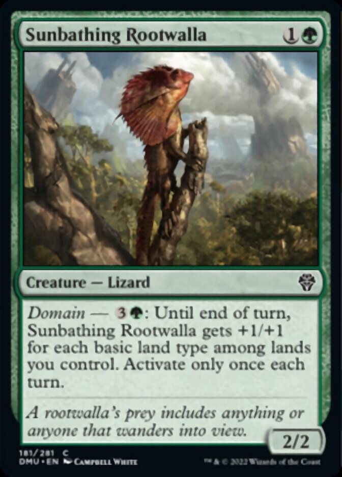 Sunbathing Rootwalla [Dominaria United] | Impulse Games and Hobbies