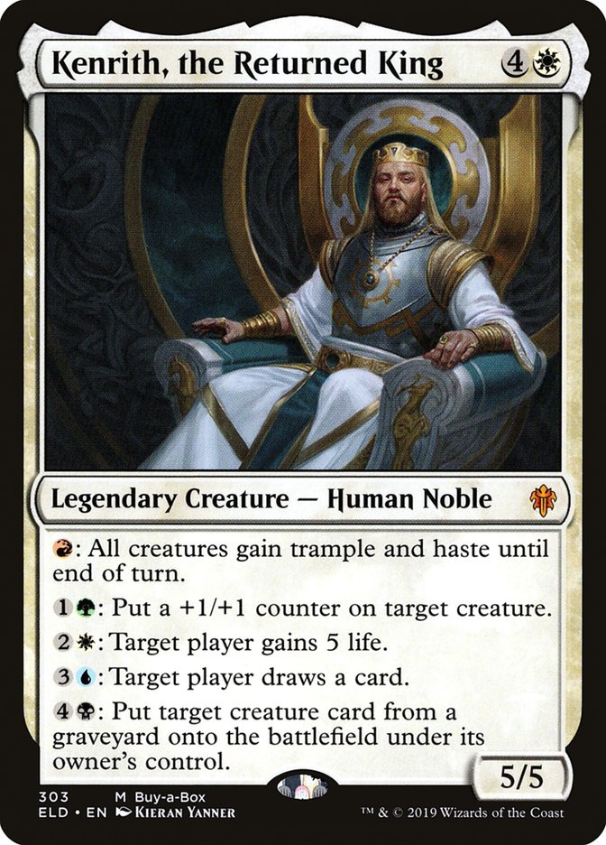 Kenrith, the Returned King (Buy-A-Box) [Throne of Eldraine Promos] | Impulse Games and Hobbies