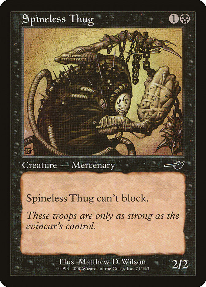 Spineless Thug [Nemesis] | Impulse Games and Hobbies