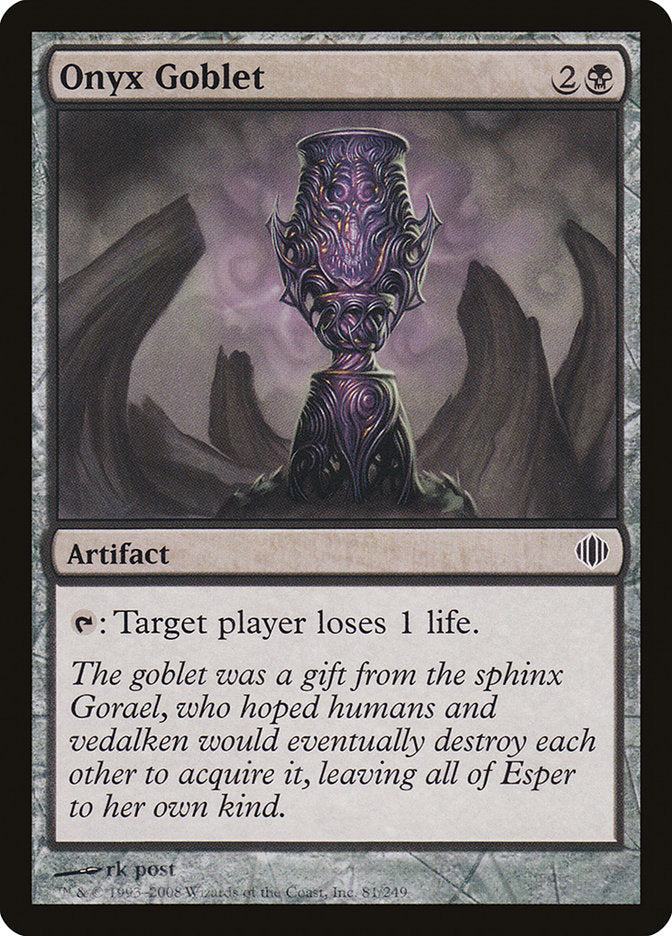 Onyx Goblet [Shards of Alara] | Impulse Games and Hobbies