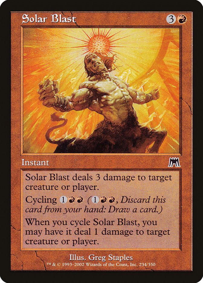 Solar Blast [Onslaught] | Impulse Games and Hobbies