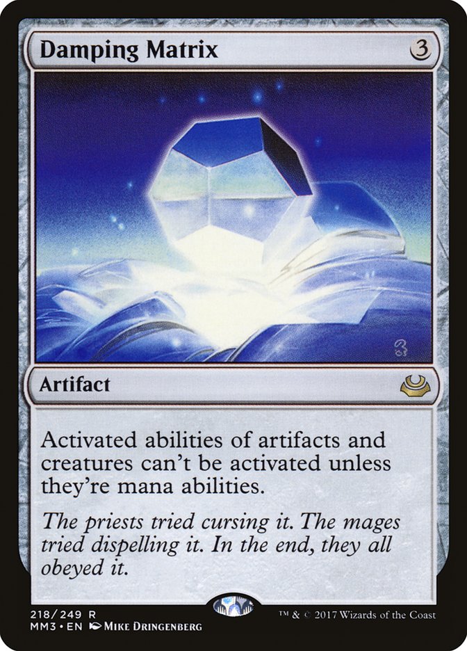 Damping Matrix [Modern Masters 2017] | Impulse Games and Hobbies