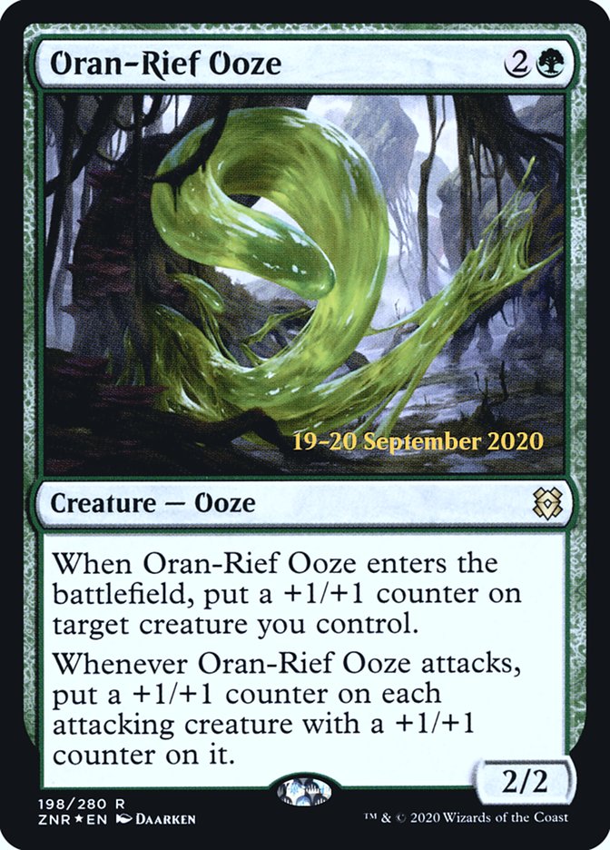 Oran-Rief Ooze  [Zendikar Rising Prerelease Promos] | Impulse Games and Hobbies