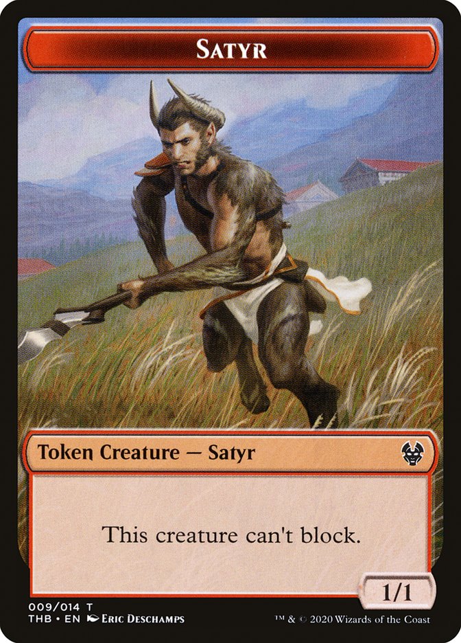 Satyr Token [Theros Beyond Death Tokens] | Impulse Games and Hobbies