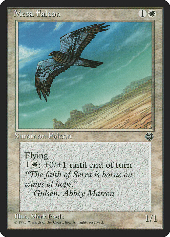 Mesa Falcon (Gulsen Flavor Text) [Homelands] | Impulse Games and Hobbies