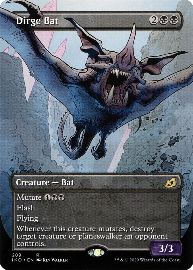 Dirge Bat (Showcase) [Ikoria: Lair of Behemoths] | Impulse Games and Hobbies