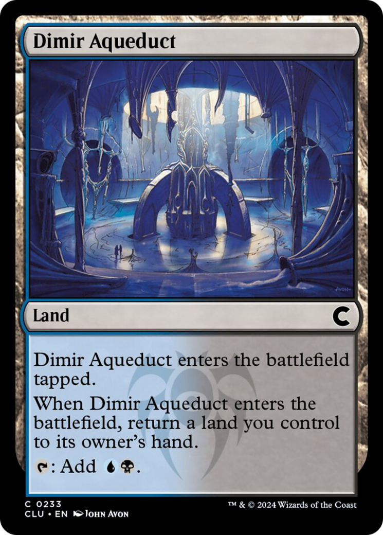 Dimir Aqueduct [Ravnica: Clue Edition] | Impulse Games and Hobbies