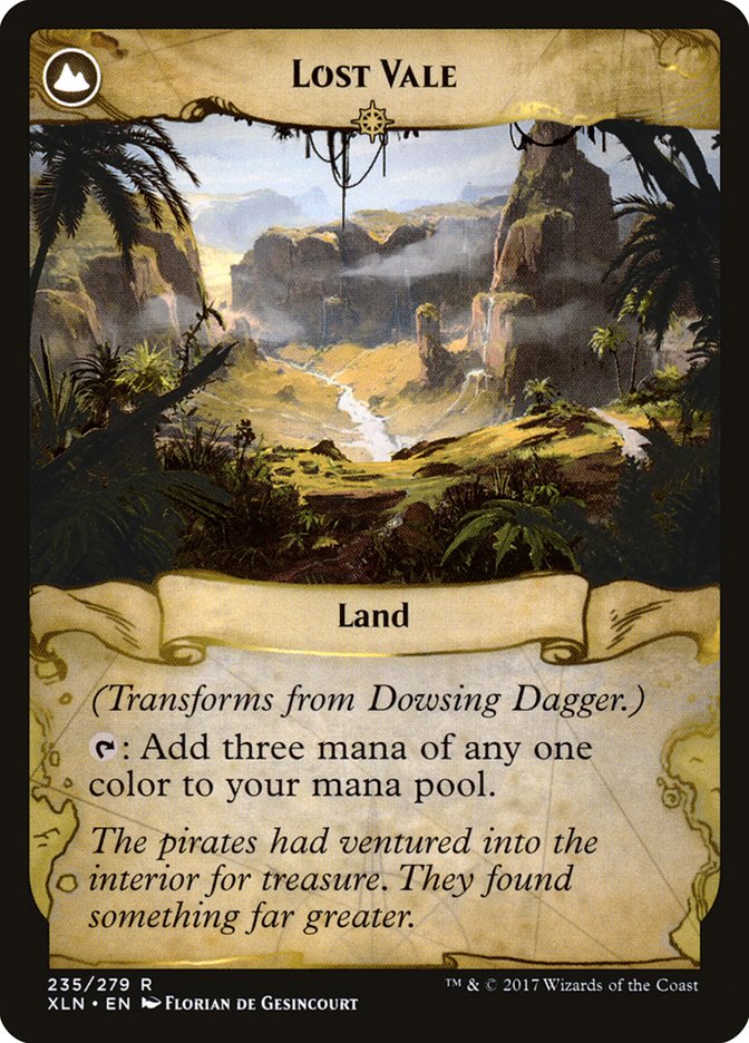 Dowsing Dagger // Lost Vale [Ixalan] | Impulse Games and Hobbies