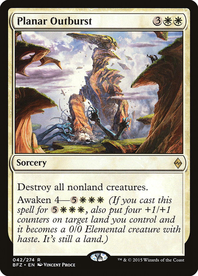 Planar Outburst [Battle for Zendikar] | Impulse Games and Hobbies