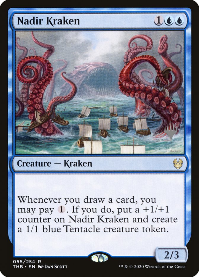 Nadir Kraken (Promo Pack) [Theros Beyond Death Promos] | Impulse Games and Hobbies