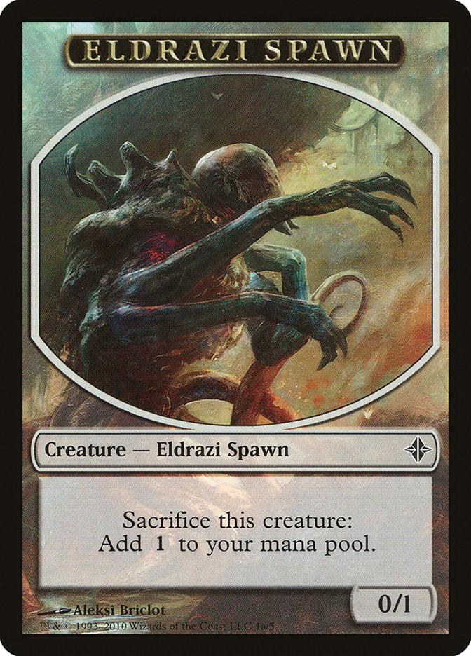 Eldrazi Spawn (1a/5) [Rise of the Eldrazi Tokens] | Impulse Games and Hobbies