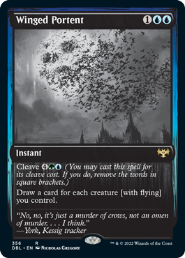 Winged Portent [Innistrad: Double Feature] | Impulse Games and Hobbies
