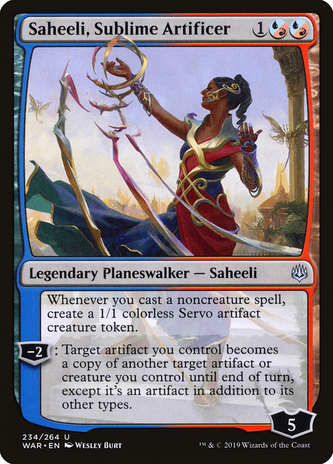 Saheeli, Sublime Artificer [War of the Spark] | Impulse Games and Hobbies