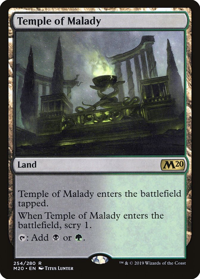 Temple of Malady [Core Set 2020] | Impulse Games and Hobbies