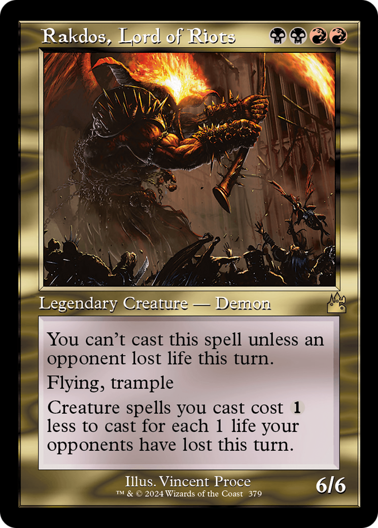 Rakdos, Lord of Riots (Retro Frame) [Ravnica Remastered] | Impulse Games and Hobbies