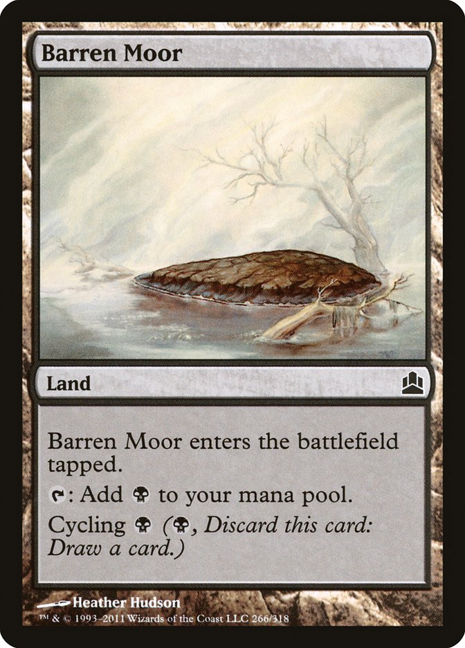 Barren Moor [Commander 2011] | Impulse Games and Hobbies