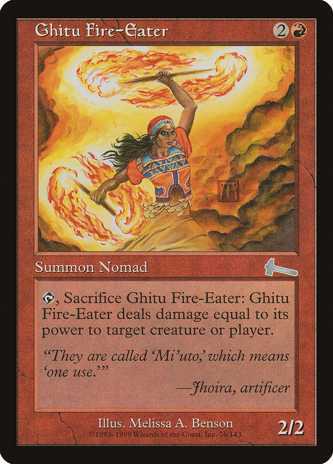 Ghitu Fire-Eater [Urza's Legacy] | Impulse Games and Hobbies