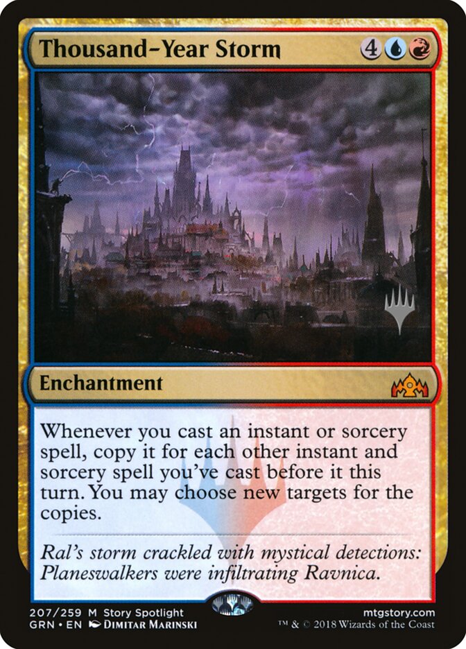 Thousand-Year Storm (Promo Pack) [Guilds of Ravnica Promos] | Impulse Games and Hobbies