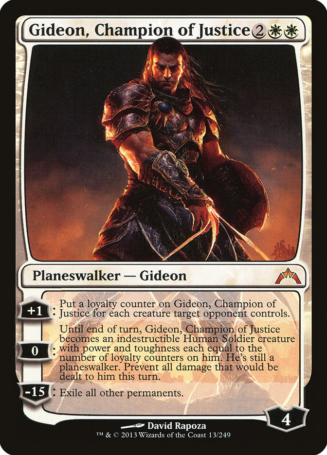 Gideon, Champion of Justice [Gatecrash] | Impulse Games and Hobbies