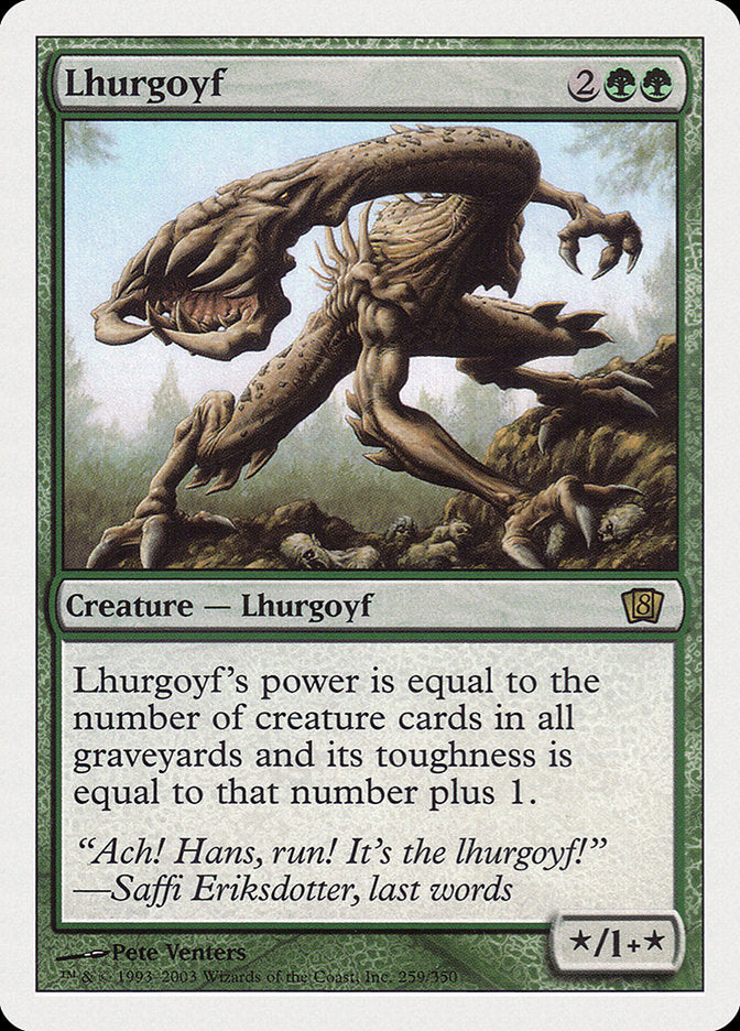 Lhurgoyf [Eighth Edition] | Impulse Games and Hobbies