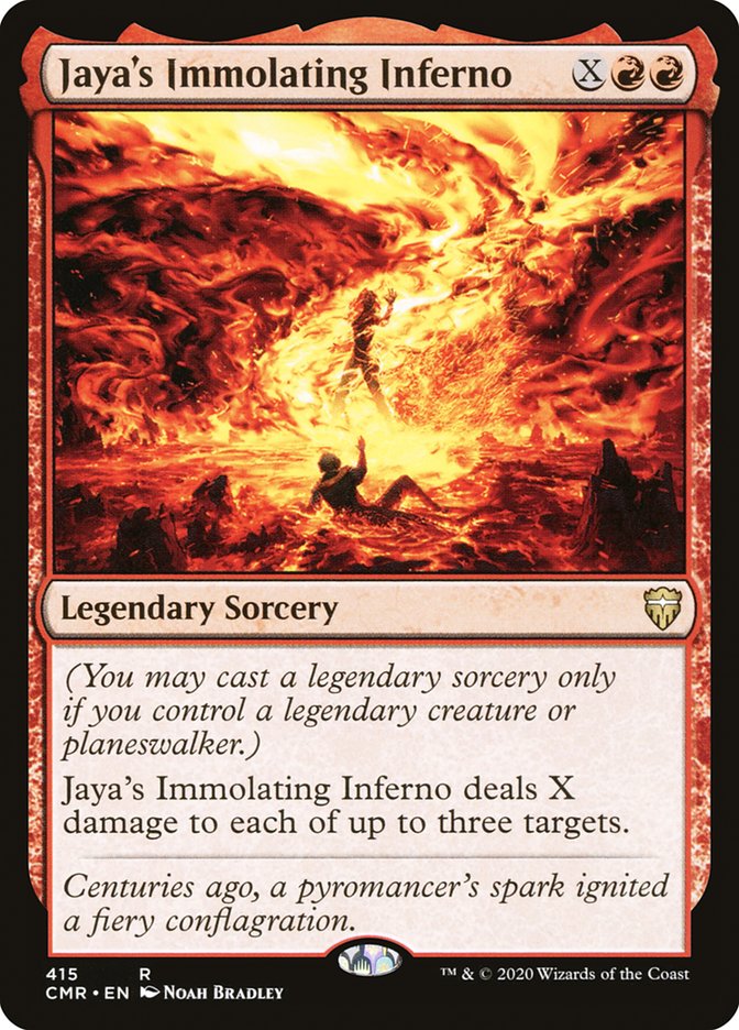 Jaya's Immolating Inferno [Commander Legends] | Impulse Games and Hobbies